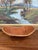 Vintage Likely Native American Birch Bark and Sweetgrass Hand-Sewn Bowl For Sale - Image 4 of 9