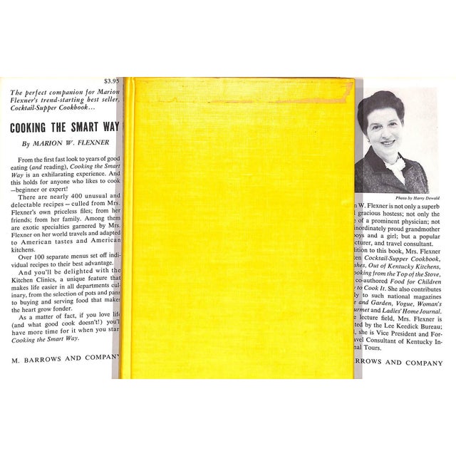 Traditional "Cooking the Smart Way" 1958 Flexner, Marion W. For Sale - Image 3 of 8