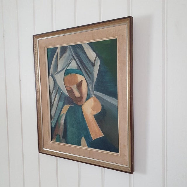 Gertie Lidberg, Picasso Study, 1957, Oil on Panel For Sale - Image 9 of 18