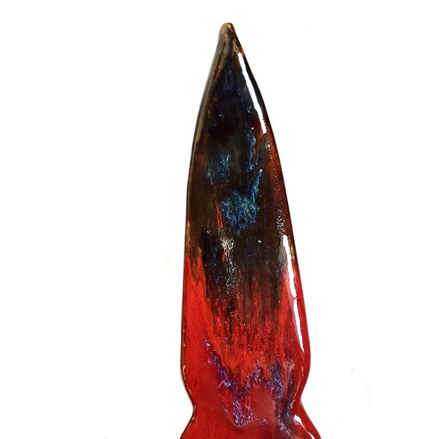 Mid-Century Modern Mid-Century Abstract Ceramic Sculpture, 1970s For Sale - Image 3 of 11