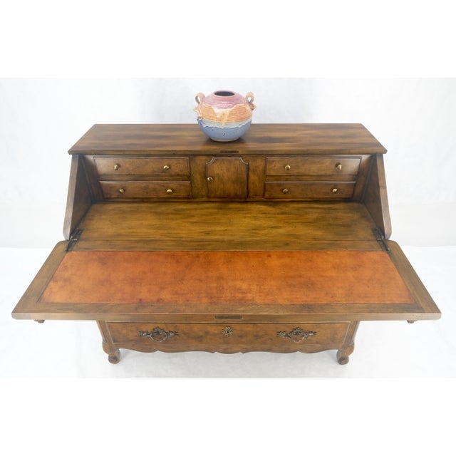 Baker Slant Drop Front Secretary Desk 3 Drawers Chest MINT For Sale - Image 6 of 18