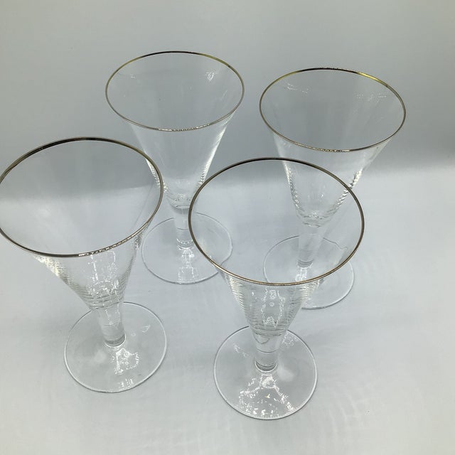 Royal Doulton Fusion Ice Platinum Collection Ice Tea Glasses-Set of 4 For Sale - Image 11 of 12