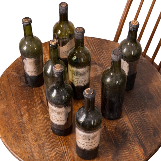 40 Barton & Guestier St. Julien Bordeaux Bottles - Savannah History For Sale In Savannah - Image 6 of 11