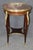 Wood French Louis XV 1870s Era Marble Top Bronze Mounted Mahogany Round End by Millet For Sale - Image 7 of 16