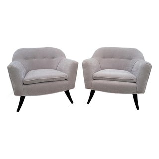 Mid Century Lounge Chair -Pair For Sale