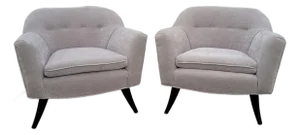 Mid Century Lounge Chair -Pair