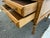 Brown Pair of Vintage French Provincial Louis XVI Style Marble Top 2 Drawer Side Tables by Gordon's Inc. For Sale - Image 8 of 9