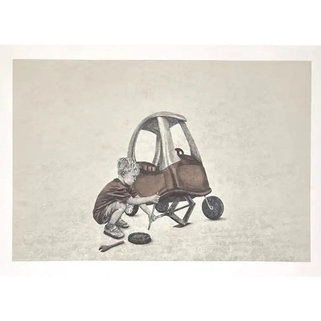 Andrew Scott, The Mechanic, 2024, Paper For Sale