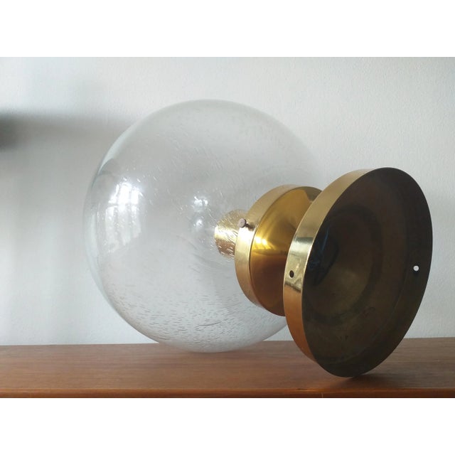 Ceiling or Wall Lamps from Kamenický Šenov, 1970s, Set of 3 For Sale - Image 10 of 16