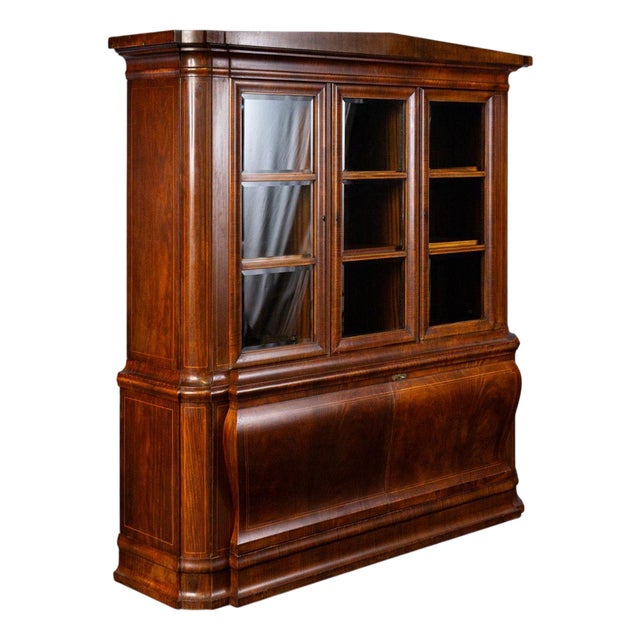 Vintage Display Bookcase, 1890s-1910s For Sale