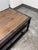 Wood Bassett Furniture Wood + Metal Tiered Coffee Table For Sale - Image 7 of 12