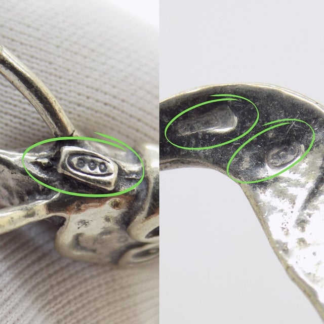 Silver Vintage Italian Handmade Genuine Silver Two Tropical Fishes Miniatures Figurines, 1970s, Set of 2 For Sale - Image 8 of 12