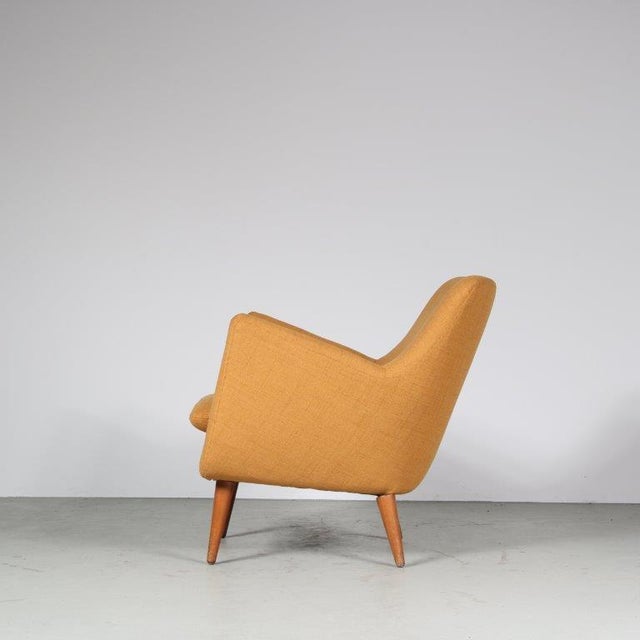 Danish Poet Chair by Finn Juhl for Niels Vodder, 1950 For Sale - Image 4 of 14