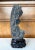 Wood Antique Chinese Scholar Rock Yingde Stone on Display Stand For Sale - Image 7 of 12