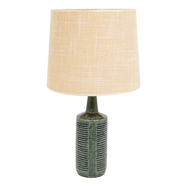 Green and Charcoal Dl/30 Table Lamp by Linnemann-Schmidt for Palshus, 1960s For Sale