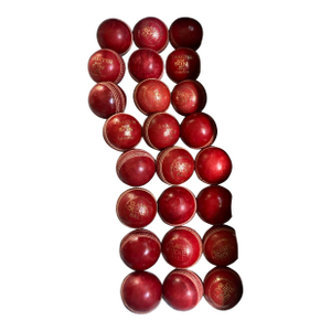 Set of 24 Vintage J. Salter & Son Entirely Handmade Cricket Balls Made in England