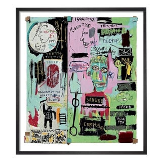 Jean-Michel Basquiat, In Italian, 1983/2021, Print For Sale