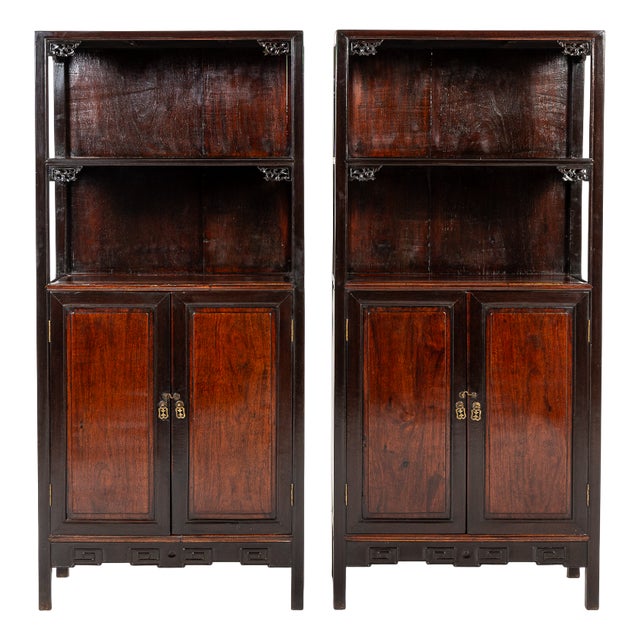19th Century Chinese Cabinets, Set of 2 For Sale