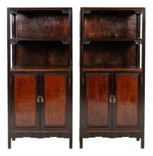 19th Century Chinese Cabinets, Set of 2