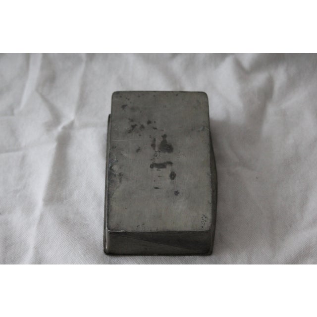 Silver Jewelry Box with Daisy Decor, 1930s For Sale - Image 17 of 18