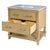 2020s Lois 36 in. W Wood & Marble Single Sink Bathroom Vanity, Light Oak Wire Brushed For Sale - Image 5 of 11