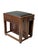 Art Deco Amsterdamse School Stool with Adjustable Leather Seat, 1920s For Sale - Image 8 of 14