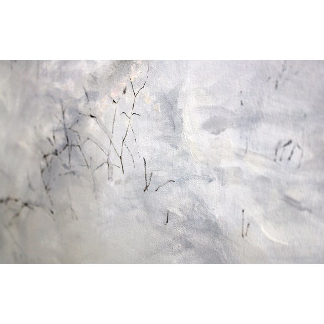 Janis Zingitis, Winter Road in the Forest, 2023, Oil on Canvas For Sale - Image 10 of 11