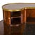 Mid 20th Century French Style Mahogany Ladies Desk With Ormolu Mounts and Upper Gallery For Sale - Image 5 of 8