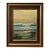 Mid Century Seascape With Sunset Oil on Canvas by Alexander Dzigurski For Sale