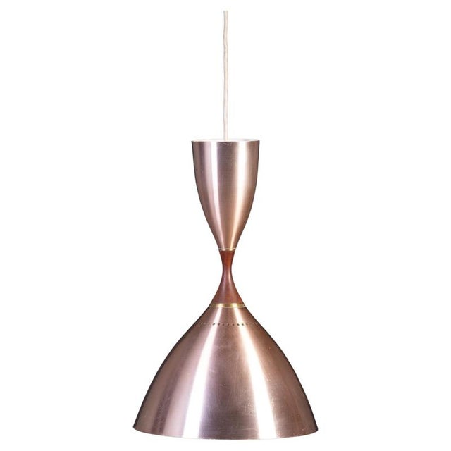 Pendant Lamps attributed to Svend Holm Sørensen for Holm Sørensen & Co, 1950s, Set of 2 For Sale - Image 9 of 9