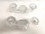 Fostoria Glass Double Candle Holders - A Pair For Sale - Image 9 of 9