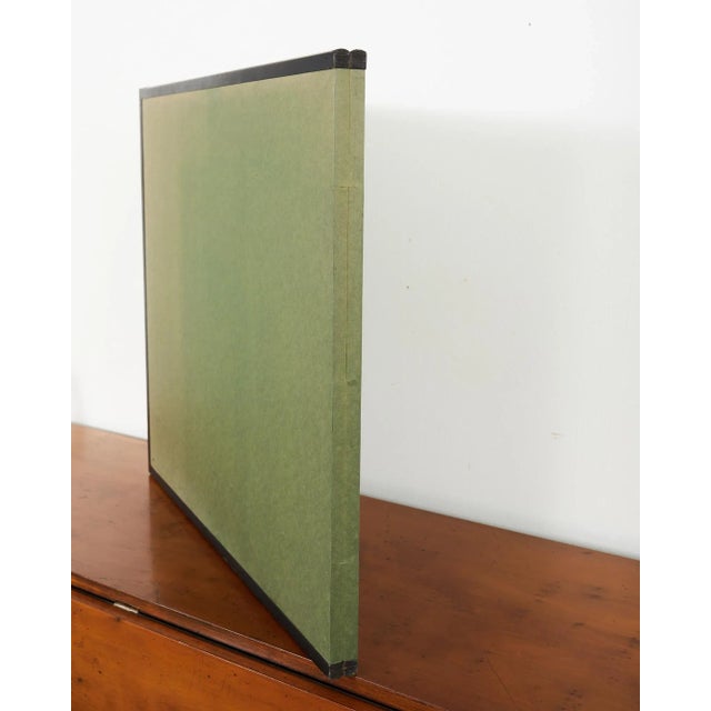 19th Century Japanese Edo Screen Kano School Garden Terrace For Sale - Image 11 of 12