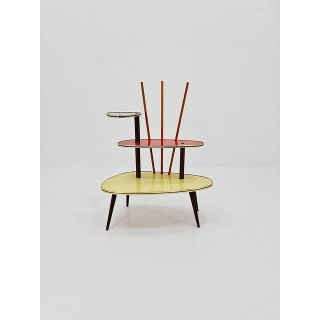 Large German Plant Stand, 1950s For Sale - Image 10 of 10