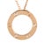 Cartier Cartier 18k Rose Gold Love Pendant 3 Diamonds Necklace For Sale - Image 4 of 8