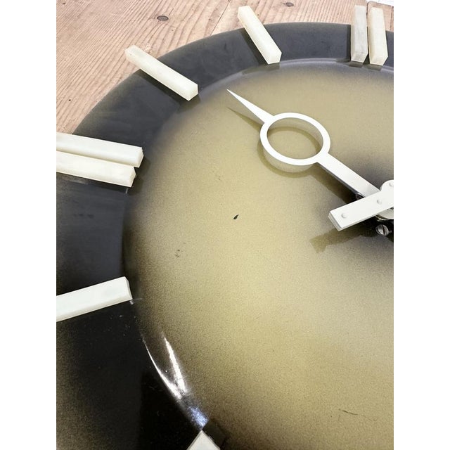 Industrial Office Wall Clock from Pragotron, 1970s For Sale - Image 12 of 18