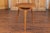 Wood English Turn of the Century Pine Cricket Table with Scalloped Apron, circa 1900 For Sale - Image 7 of 9