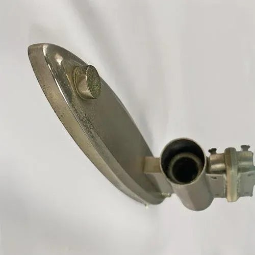 Italian Modern Glass and Brushed Steel Sconces or Wall Lamps attributed to Lumi Milano, 1970, Set of 2 For Sale - Image 9 of 12