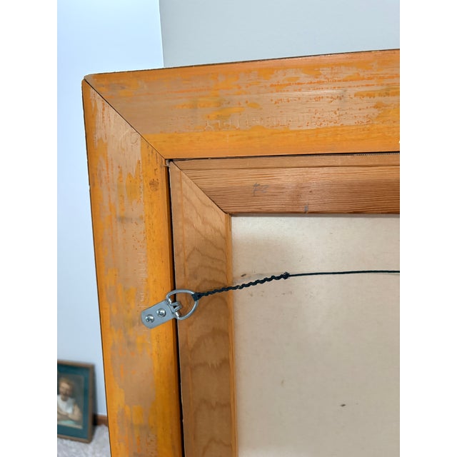 Vintage Winter Sleigh Ride Oil Painting Signed Sobotka – Professionally Framed in Italian Frame For Sale In Detroit - Image 6 of 13