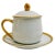 1980s 1980s Fitz & Floyd Pots De Creme Palais White Collection- Set of 12 For Sale - Image 5 of 12