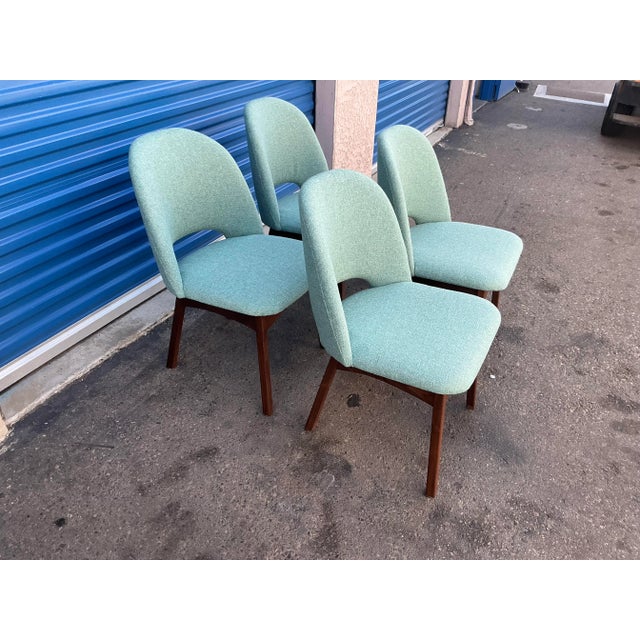 2000 - 2009 Mid Century Style Tub Dining Chairs - Set of 6 For Sale - Image 5 of 13