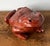 Hollywood Regency Vintage Boho Monumental Glazed Ceramic Frog For Sale - Image 3 of 12