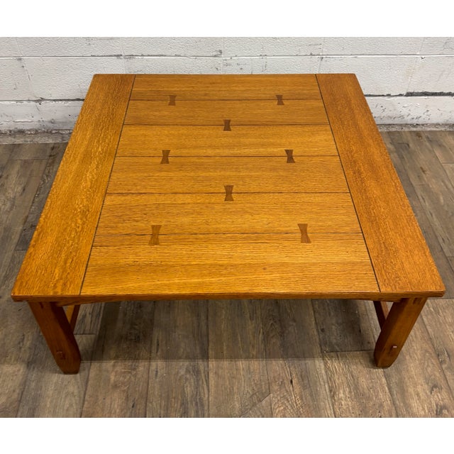 Vintage Lane Grove Park Collection Mission Arts and Crafts Style Coffee Table For Sale - Image 12 of 13