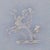 English Vintage Prill Silver Co. 12" Silverplate Gallery Tray With Lion Crest, Beaded Rim & Paw Feet For Sale - Image 3 of 8