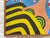 Vintage Mid Century Modernist Folk Art Painting | Framed Original Mid Century Modern Artwork, C. 1972 For Sale - Image 4 of 13