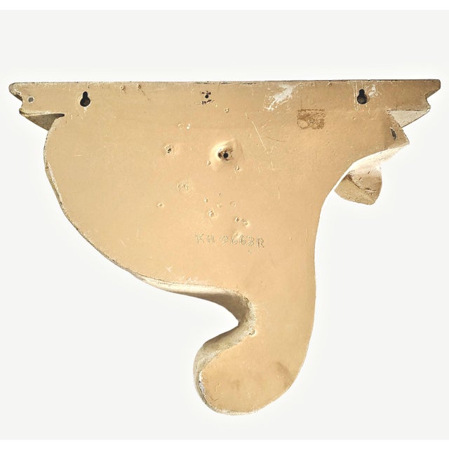 Corbel Wall Sconce Shelves - Extra-Large Pair Antique Style For Sale - Image 10 of 11