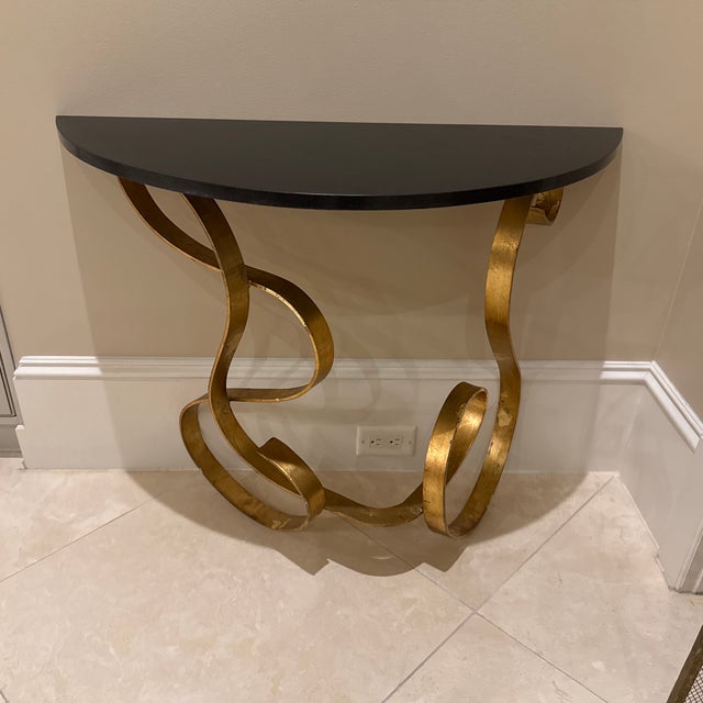 1990s 1990s Cyan Design Ribbon Side Table For Sale - Image 5 of 5