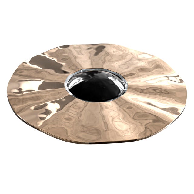 Bronze "Capriccio" Coffee Table With Bronze, Handcrafted For Sale - Image 8 of 8