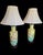 Vintage Yellow Chinoiserie Cherry Blossom Tree Ceramic Table Lamps- A Pair For Sale In West Palm - Image 6 of 10