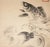 Early 20th Century "Carp Leaping", Early Showa Era Japanese Monochrome Scroll Painting For Sale - Image 5 of 15