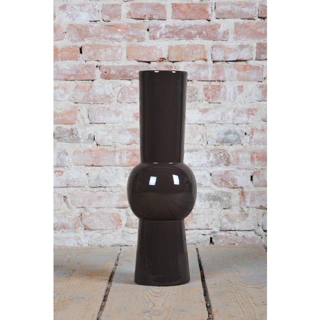 1960s Mid-Century Vase in Ceramic, Czech, 1960s For Sale - Image 5 of 10